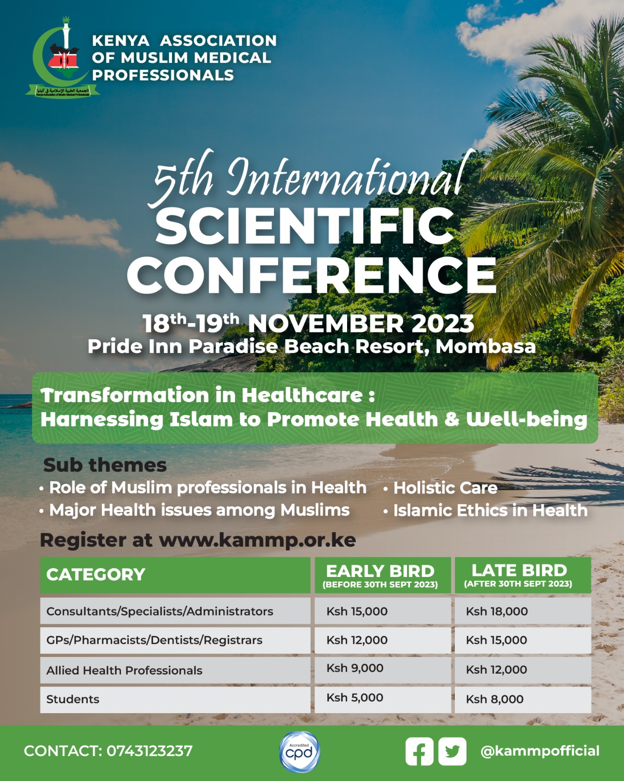 THE 5TH KAMMP SCIENTIFIC CONFERENCE